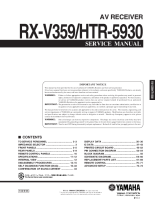 Yamaha HTR-5930 - Service Manual1